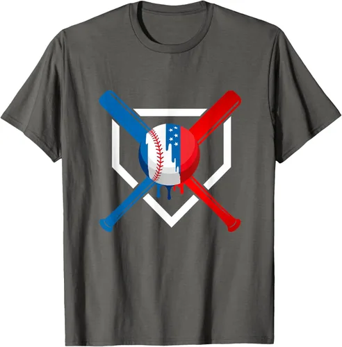 Vista 90 de Ropa de béisbol - Camiseta de béisbol, Negro -, Pequeña