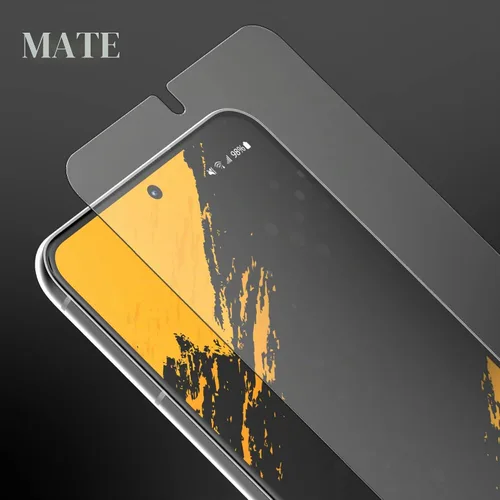 Vista 4 de magglass Protector de pantalla mate para Samsung Galaxy S23 (compatible con huellas dactilares), vidrio templado resistente a arañazos, aceite