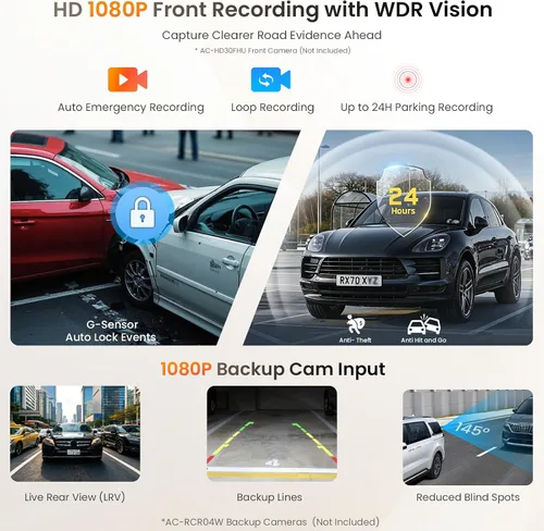 Vista 5 de ATOTO S8 Gen4 9 pulgadas QLED Android Doble DIN Estéreo para coche, CarPlay inalámbrico y Android Auto, 4G LTE, 4GB+64GB, DriveChat AI, Hi‑Fi DSP/4V