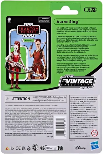 Vista 6 de STAR WARS The Vintage Collection Aurra Sing, The Phantom Menace Figura de acción coleccionable de 3.75 pulgadas