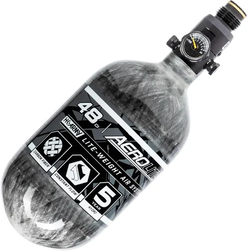 Vista 13 de HK Army Aerolite de fibra de carbono HPA Sistema de tanque de aire comprimido para paintball