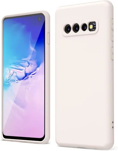 Vista 361 de oakxco Funda para teléfono Samsung Galaxy S8 de silicona líquida, delgada y fina de gel de goma suave TPU cubierta protectora simple llana