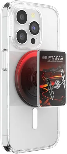Vista 16 de PopSockets Agarre adhesivo para teléfono, soporte, soporte para teléfono, Star Wars - Millenium Falcon Aluminio