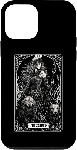 Vista 12 de iPhone 14 Artemis Tarot Card Caza Dios griego Diosa Caso