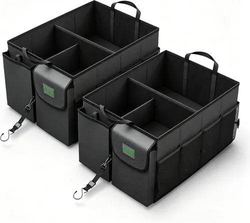 Vista 12 de Organizador de maletero con correas para automóvil
