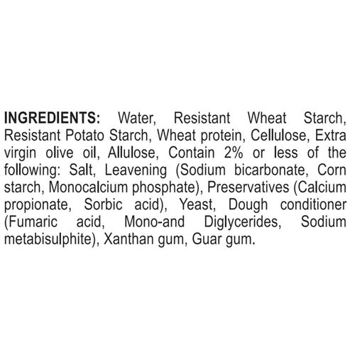 Vista 3 de La Banderita Carb Counter CERO carbohidratos netos Tortillas de flores de 8 pulgadas Certificado Keto 11.8 onzas 8 unidades (paquete de 4)