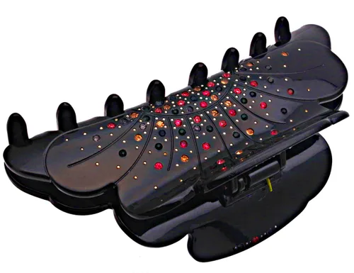 Vista 7 de Fashion & Lifestyle Pinza para el cabello de 5 pulgadas para mujeres y niñas, grande, pinza bastante fuerte, pasador antideslizante, agarre hacia