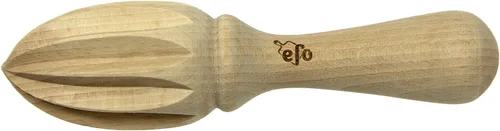 Vista 8 de efo Exprimidor de limón de madera - Exprimidor de cítricos y exprimidor de mano - Escariador de madera Good Grips para limones, limas y naranjas