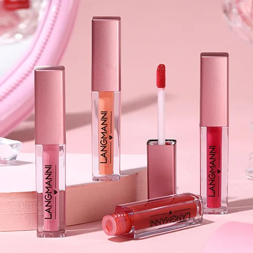 Vista 7 de LANGMANNI Juego de 12 piezas de colección de brillo de labios, maquillaje
