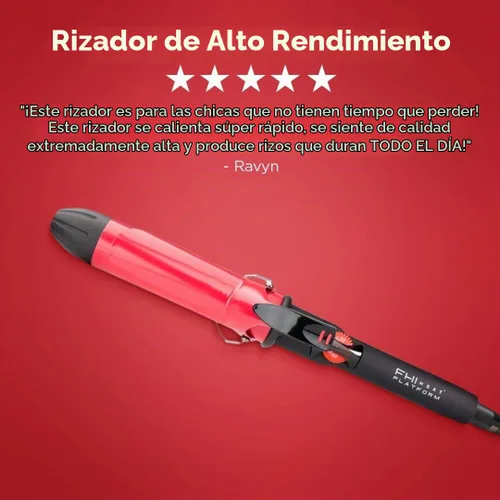Vista 2 de FHI Heat Plataforma Turmalina Cerámica Profesional Rizador