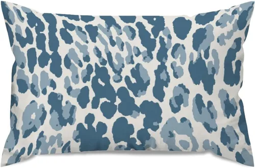 Vista 87 de ArogGeld Funda de almohada para sofá, guepardo y leopardo, estampado de leopardo, funda de cojín decorativa de granja para sala de estar