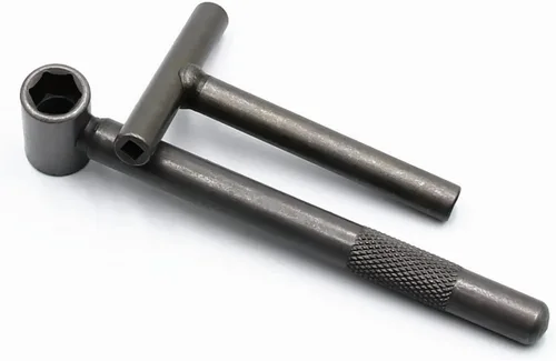 Vista 6 de Herramienta de válvula de scooter para motocicleta, llave de reparación de válvula de motor de taquilla Ajuste de la herramienta hexagonal