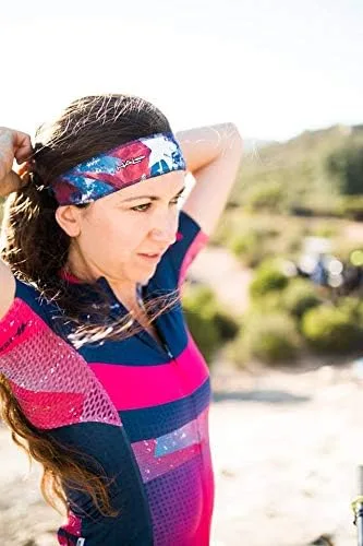 Vista 4 de Halo Headband Halo II, sudadera con banda para el sudor para hombres y mujeres, antideslizante, con tela Dryline que absorbe la humedad