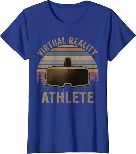 Vista 56 de Virtual Reality Athlete for VR Gamers Camiseta Asphalt Grey