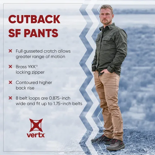 Vista 4 de Vertx Pantalón de corte ajustado para hombre