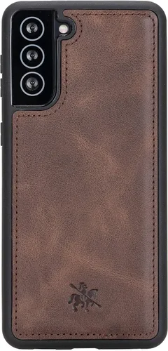 Vista 123 de VENITO Lucca - Funda para Samsung Galaxy Z Flip 6, hecha a mano, máxima protección con piel de grano completo, funda de alta calidad para Samsung