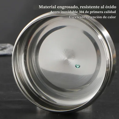 Vista 4 de Ejoyous Lonchera aislada, 67.6 fl oz 304 acero inoxidable contenedor de aislamiento al vacío para comida caliente, portátil, 3 capas, aislamiento