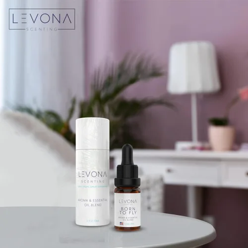 Vista 3 de Levona Scent Aceite Esencial - Aroma para Hogar, Oficina, Hotel y Spa, Ideal para Humidificadores y Difusores, Fragancia con Aroma Aldehídico, Limón