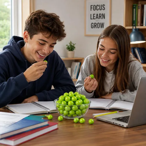 Vista 8 de Fruidles Bolas de goma con sabor a frutas, golosinas de bufé de dulces, repuestos de tamaño de máquina, certificado Kosher Parve, 1 pulgada