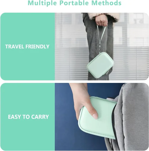 Vista 6 de Funda de impresora adhesiva compatible con Memoking T02/para iDPRT/para Phomemo/para Anycash/para Ponek/para Cabaro Mini Impresora Pegatina, Mini