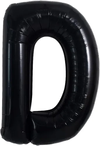 Vista 45 de TONIFUL Globos grandes de helio de letras B negras grandes de 40 pulgadas, globos de aluminio Mylar para decoración de suministros de fiesta