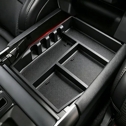Vista 11 de Autorder Organizador de almacenamiento para debajo del asiento F150 para Ford F150 2015-2025 2026 y Ford F250 F350 F450 2017-2026 Accesorios