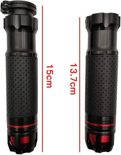 Vista 2 de Agarres para manillar de motocicleta de 7/8 pulgadas, 0.866 in, extremos para manillar de motocicleta Yamaha MT125 MT01 MT03 MT25 YBR 125 YZF R15