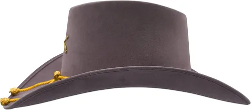 Vista 3 de Nicky Bigs Novelties Sombrero de soldado de la guerra civil para hombre, accesorio de disfraz de caballería vaquero, sombrero occidental