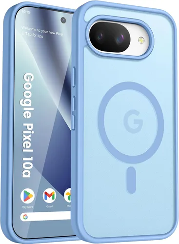 Vista 192 de Funda para Google Pixel 9 pro XL, compatible con magnética, azul