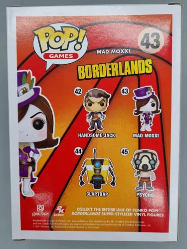 Vista 2 de Funko Pop! rojo loco Moxxi #43