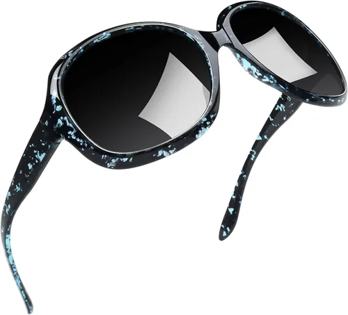 Vista 118 de Joopin Lentes de sol de gran tamaño para mujer, polarizados, grandes, para conducción, protección UV, grandes sombras