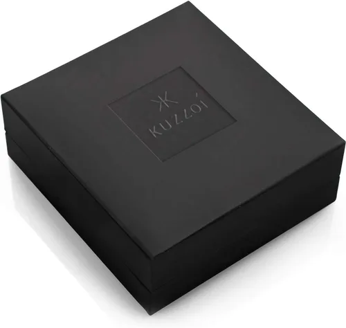 Vista 5 de kuzzoi Pulsera bizantina de plata de ley 925 para hombre, longitud 6,69 pulgadas - 8,27 pulgadas, ancho 0,39 pulgadas, 1.41 onzas, Metal