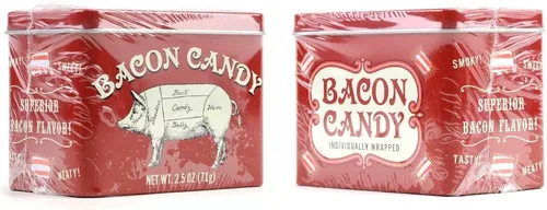 Vista 2 de Accoutrements Archie McPhee - Caramelos de tocino, 2.5 onzas, 12 piezas