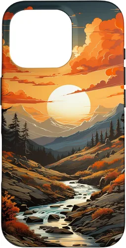 Vista 20 de Great Smoky Mountains - Mountain Scene Mountain Theme Nature Case for iPhone 17