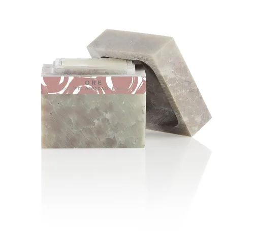 Vista 7 de Zents Bálsamo reparador reafirmante y perfume sólido (fragancia Anjou) Manteca de karité hidratante y aceite de coco para la piel 1.25 onzas