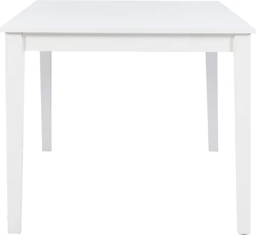 Vista 8 de Powell Mesa de comedor clásica White Walker
