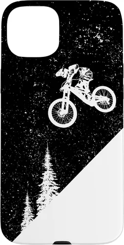 Vista 9 de Funda para bicicleta de montaña para iPhone 16, descenso, BTT, vintage, para ciclismo de montaña
