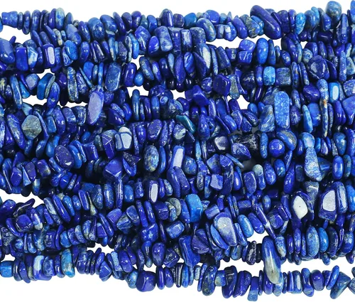 Vista 22 de Cuentas de cristal de Amazonita de 90 pulgadas de forma irregular y piedra curativa para hacer joyas