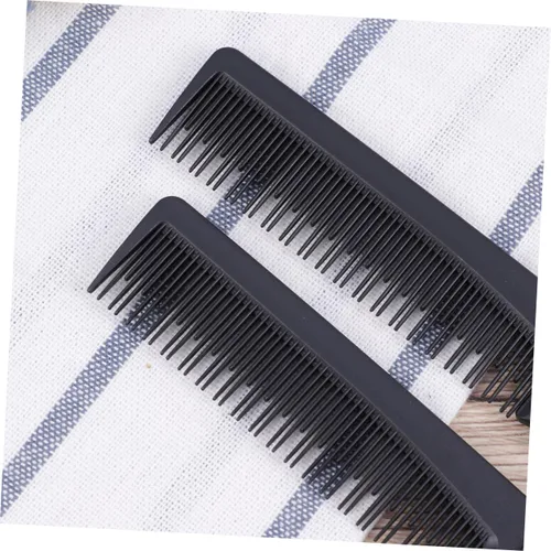 Vista 5 de Peine de acero inoxidable con punta de metal, peine para peinar el cabello, peine de elevación para el cabello, peine de elevación de pelo, peine