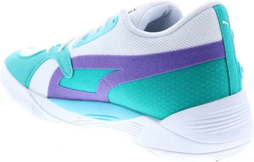 Vista 6 de PUMA Hombres TRC Blaze Court Baloncesto Zapatillas - Blanco