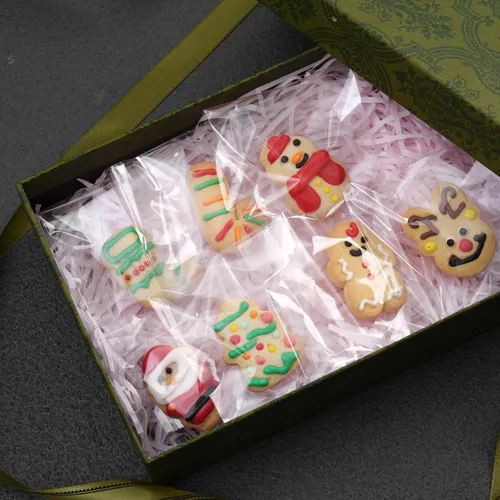 Vista 8 de Paquete de 200 bolsas de celofán para sellar - transparentes, resellables, autoadhesivas para embalar regalos, galletas, dulces, joyas, muestras - 3