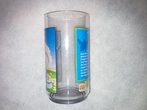 Vista 2 de Burger King Dumbo Kids - Vaso de plástico con diseño de dibujos animados, moderno, reutilizable, 1 unidad