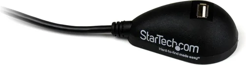 Vista 2 de StarTech - Cable de extensión USB 2.0 de 5 pies, USB-A M/F (USBEXTAA5DSK)