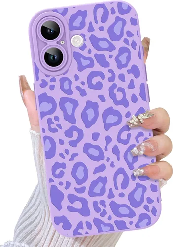 Vista 82 de TEAUGHT Compatible con iPhone 11 Funda con patrón lindo estampado de leopardo negro guepardo + protector de pantalla a prueba de golpes, funda