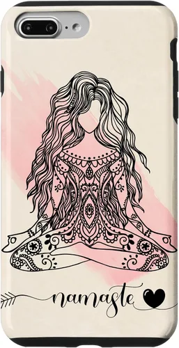 Vista 12 de Namaste Mandala Hippie Yoga Woman Meditation Spiritual Gift Case for iPhone 17