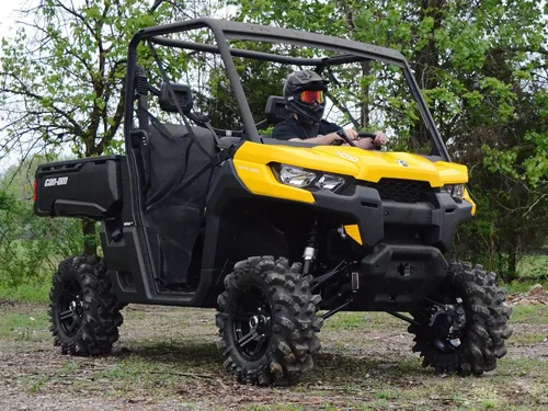 Vista 4 de SuperATV Kit de elevación de 3" para 4 puertas Can-Am Defender DPS MAX (2016+) - Fácil de instalar