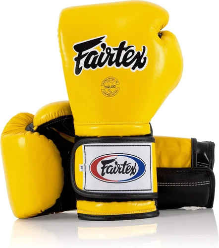 Vista 28 de Fairtex BGV9 Muay para boxeadores profesionales y entrenadores Guante de estilo mexicano para golpeadores duros Guantes MMA para artes marciales