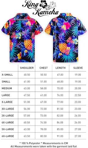 Vista 6 de Camisa hawaiana para hombre, casual, con botones, manga corta, unisex, flores, para fiesta en la playa, con flamenco y flores