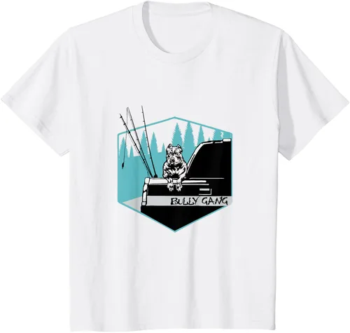 Vista 27 de Camiseta American Bully Gang, Negro