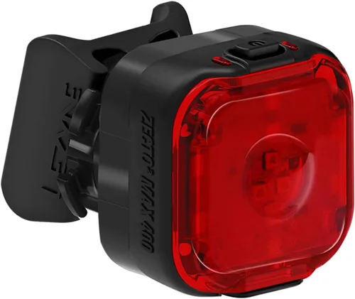 Vista 8 de LEZYNE Zecto Drive Max - Luz trasera LED impermeable IPX7 recargable por USB, con múltiples modos de sólido y flash, correa de montaje de goma